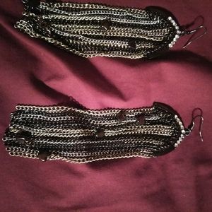 Long beautiful earrings